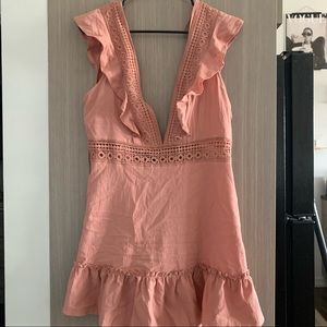 NWT Zaful blush dress size XL